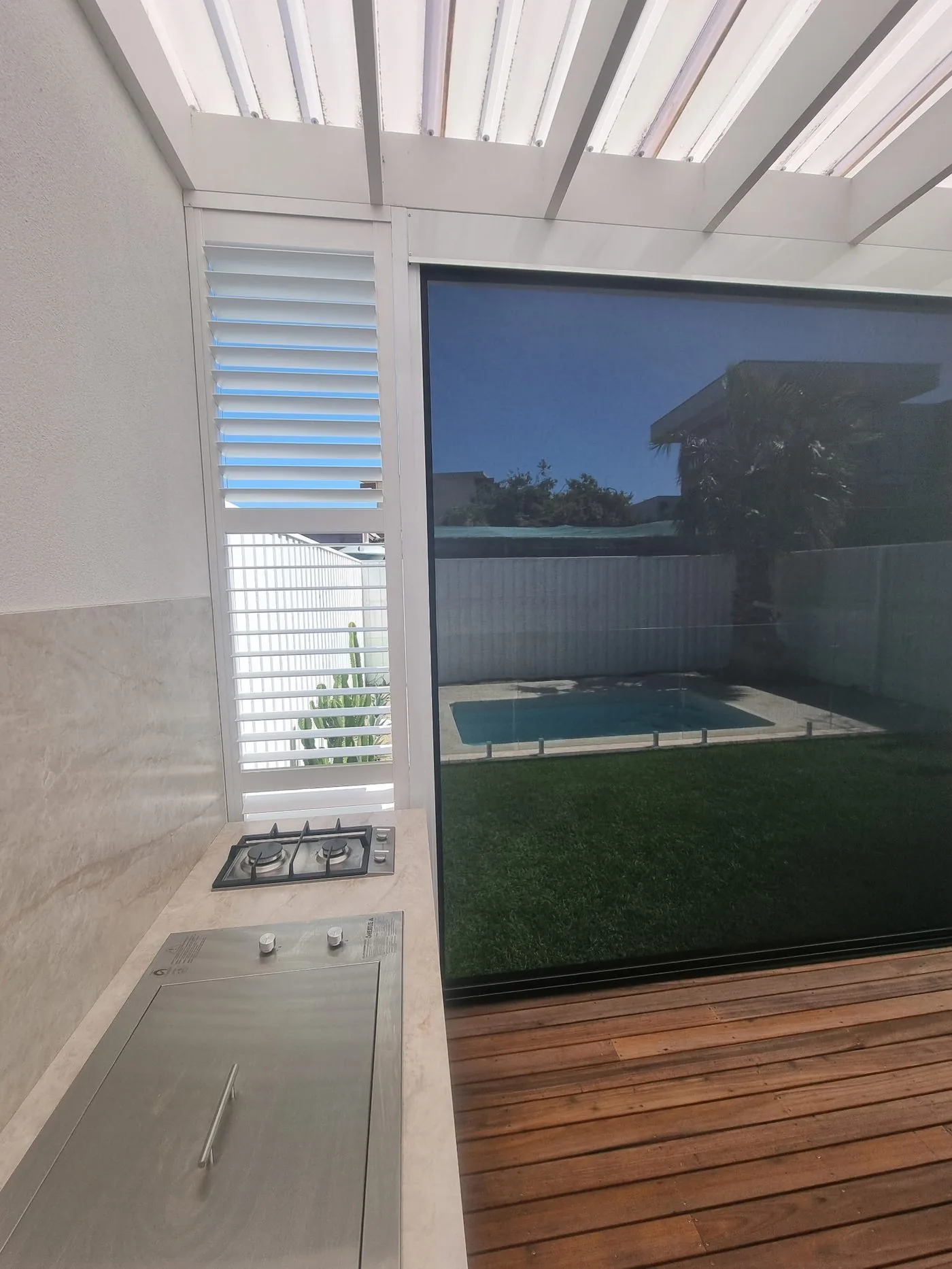 Outdoor aluminium shutters Melbourne