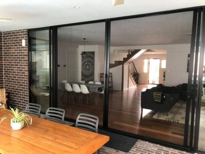 Fly screens on sliding doors Melbourne