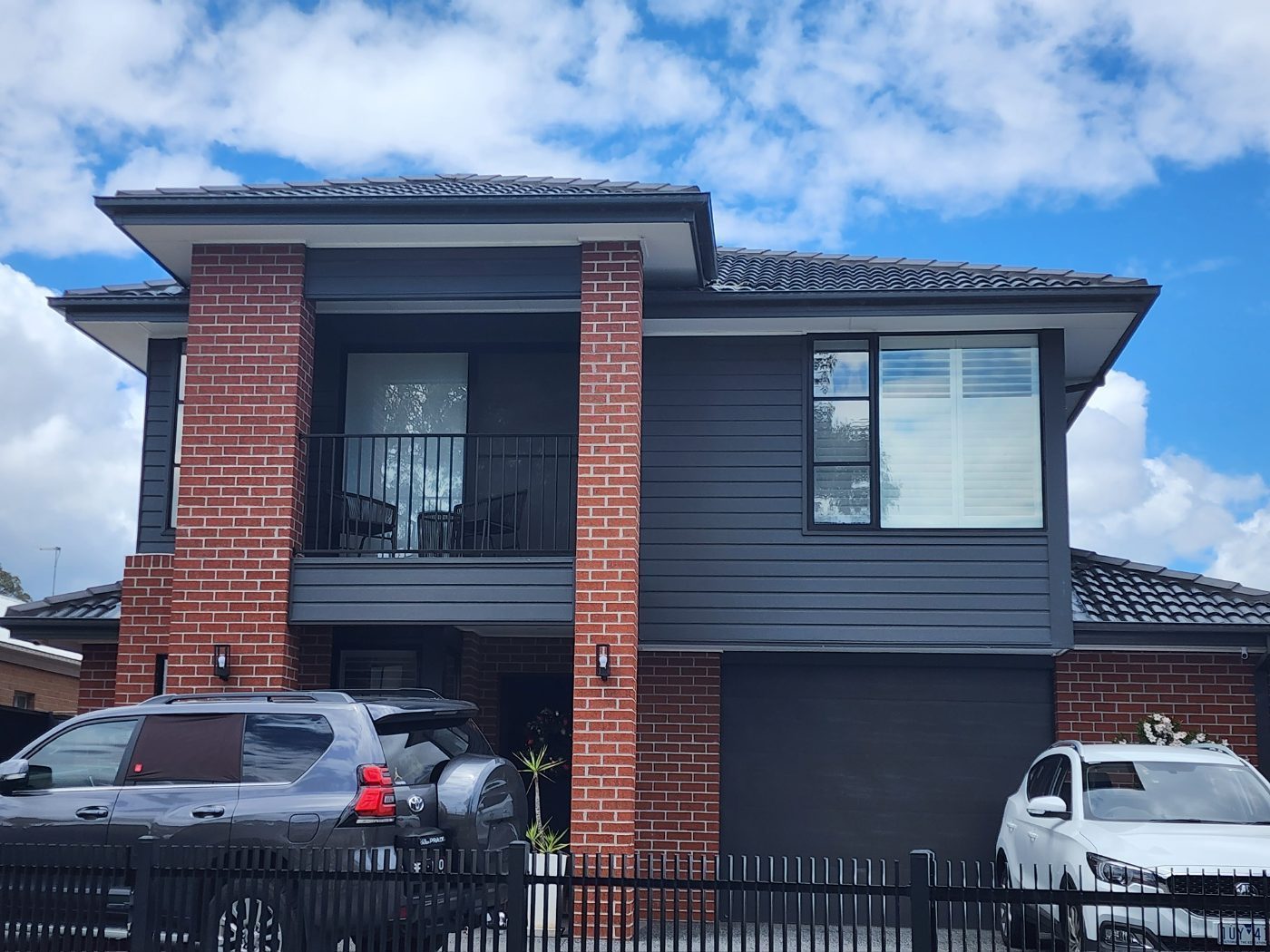 Plantation shutters providing privacy on street-facing windows, Melbourne