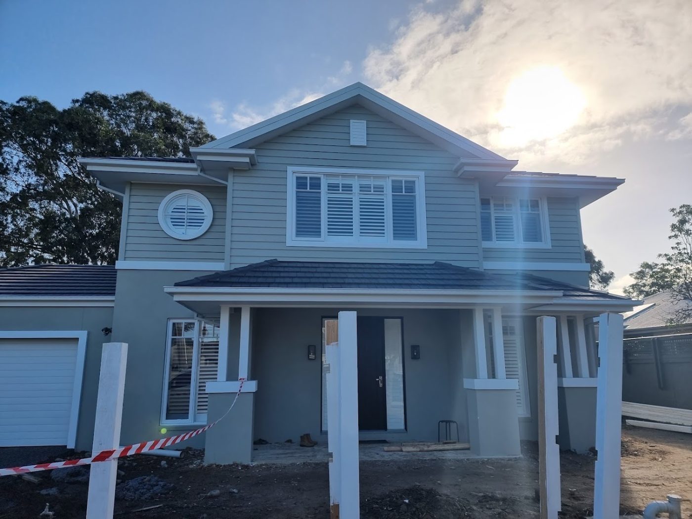Street-facing plantation shutters installed by We Inspire, Melbourne